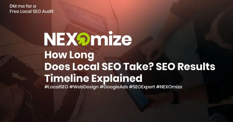 how long does local seo take
