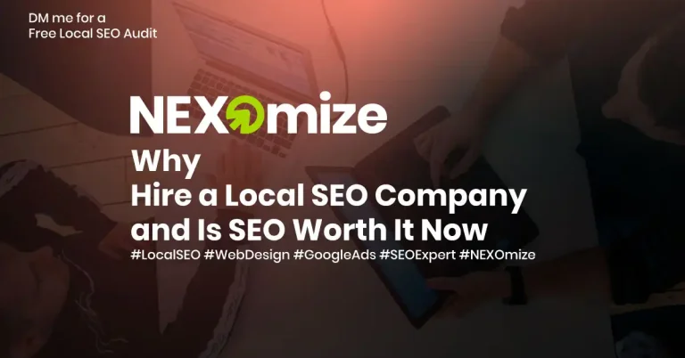 why hire a local seo company