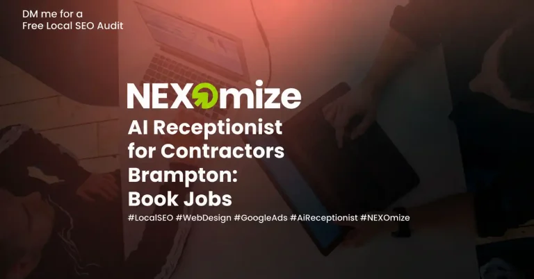 AI Receptionist for Brampton Contractors That Books