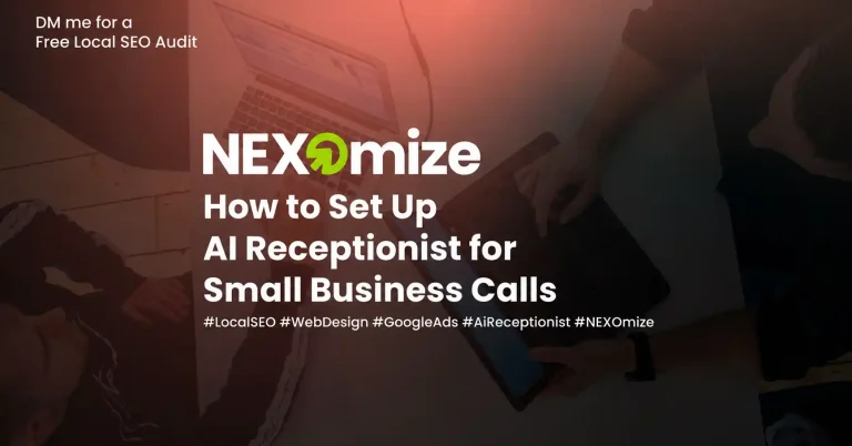 Setting up an AI receptionist for small business lead capture